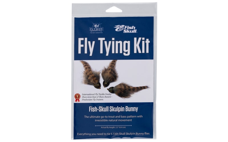 Flymen Fishing Company Fish Skull Skulpin Bunny Fly Tying Kit