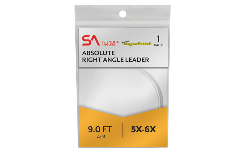 Scientific Anglers Absolute Right Angle Leader-Clear