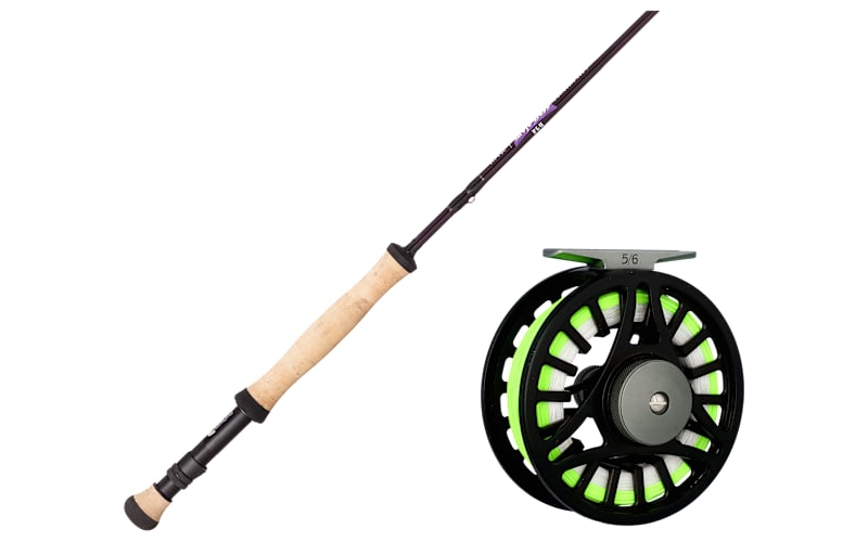 St. Croix Mojo Bass Fly Rod and White River Fly Shop Riseform Loaded Fly Reel Combo