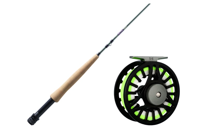 St. Croix Mojo Trout Fly Rod and White River Fly Shop Riseform Loaded Fly Reel Combo