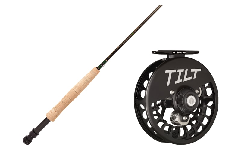 White River Fly Shop CZN Nymphing Fly Rod and Redington Tilt Euro Nymph Fly Reel Combo