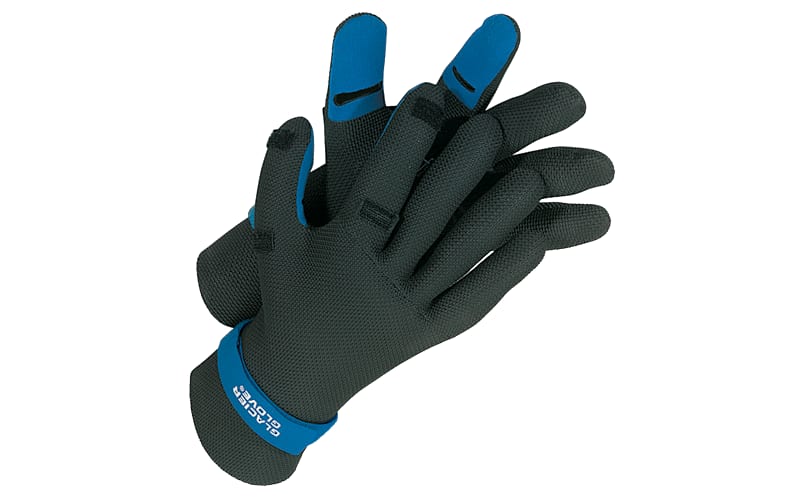 Glacier Glove Fleece-Lined Neoprene Gloves-Black