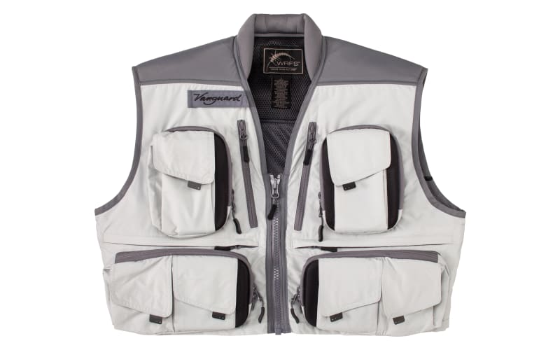 White River Fly Shop Vanguard Fly Vest-Gray