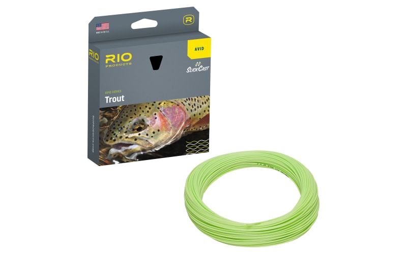 RIO Avid Trout Grand Fly Line-Pale Green