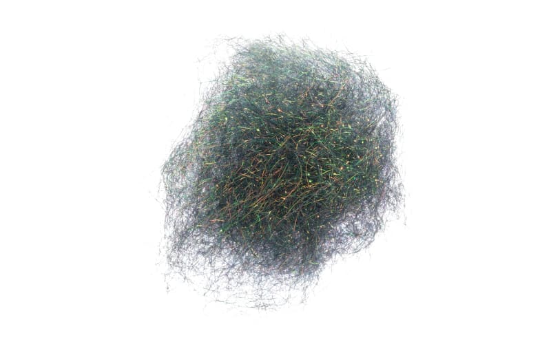 Hareline Dubbin Ice Dub Fly Tying Material-Peacock