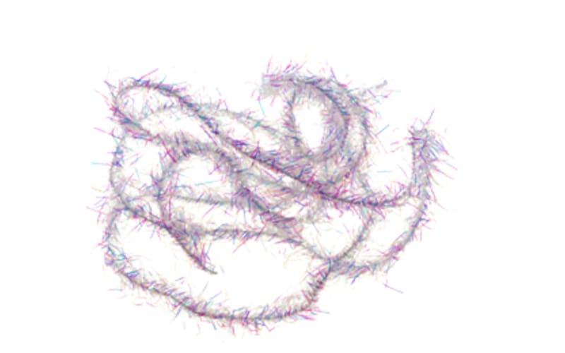 Estaz Grande Chenille-White