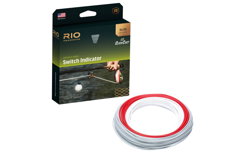 Rio Elite Switch Indicator Fly Line-White/Red/Gray