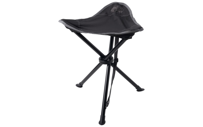 Bass Pro Shops Travel Lite Tripod Stool-Black