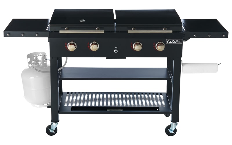 Cabela's Deluxe 4-Burner Event Grill and Griddle Combo