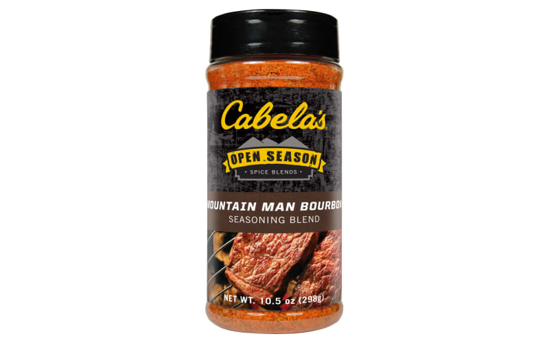 Cabela's Open Season Spice Blends Mountain Man Bourbon Rub Seasoning