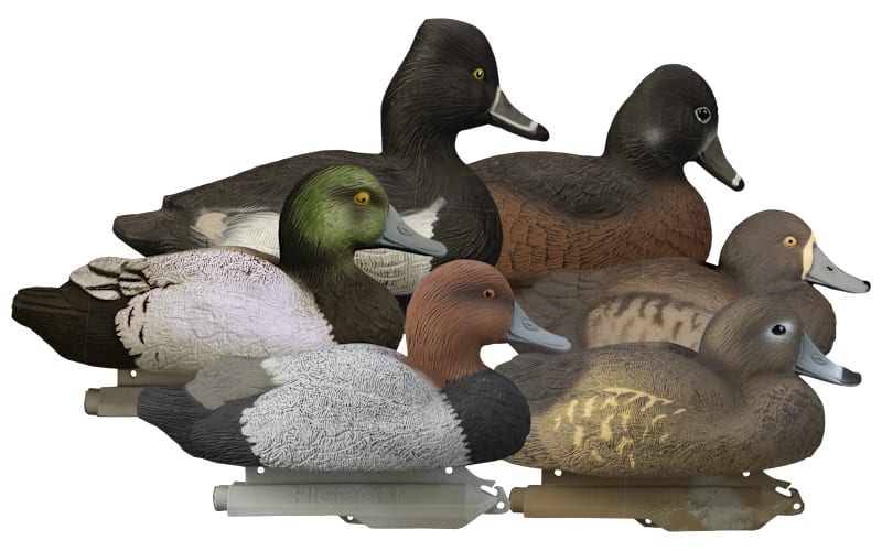 Higdon Standard Foam-Filled Diver Duck Decoy 6 Pack