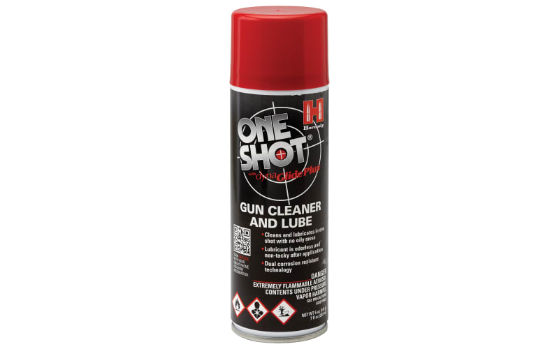 Hornady ONE SHOT with DynaGlide Plus Gun Cleaner and Dry Lube