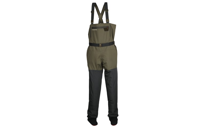 Simms Tributary Stockingfoot Chest Waders for Men-Basalt