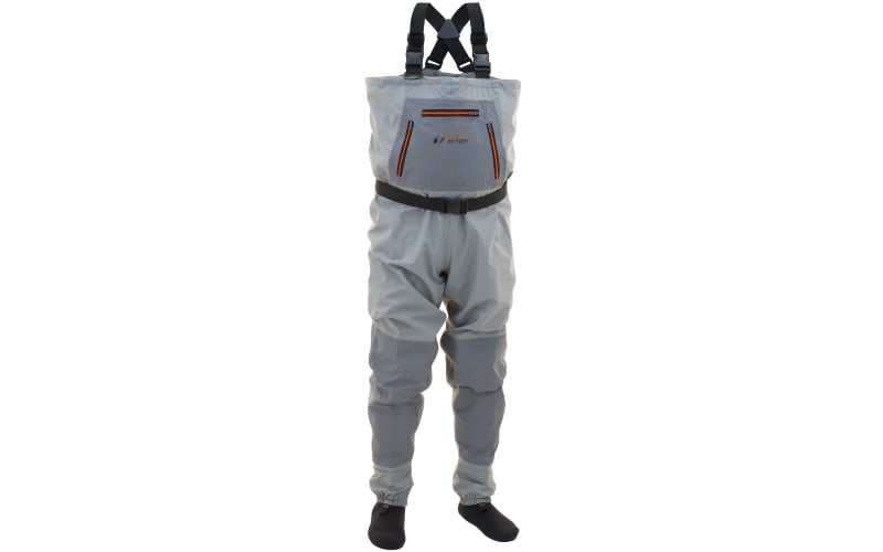 Frogg Toggs Hellbender II Stockingfoot Chest Waders for Men-Clay