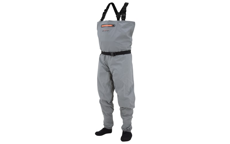frogg toggs Canyon II Stockingfoot Chest Waders for Men-Grey