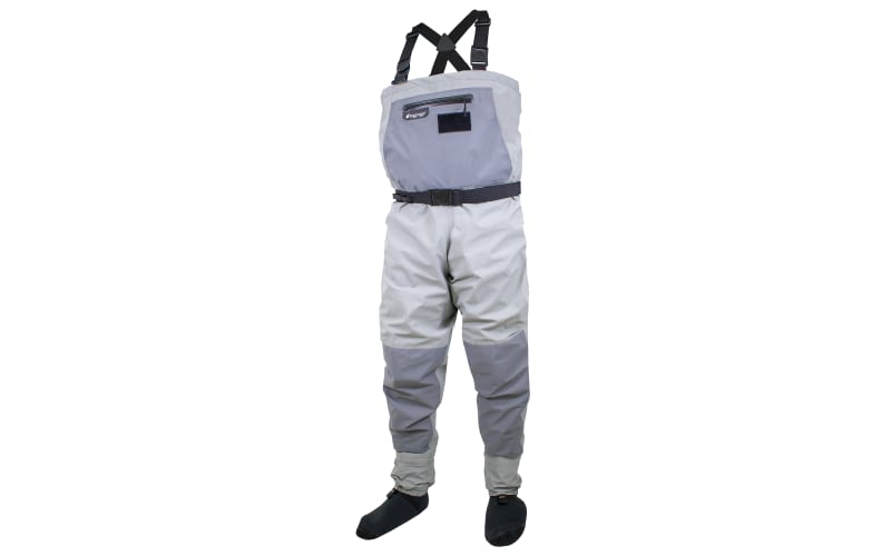 frogg toggs Hellbender Pro Stockingfoot Chest Waders for Men-Grey Slate