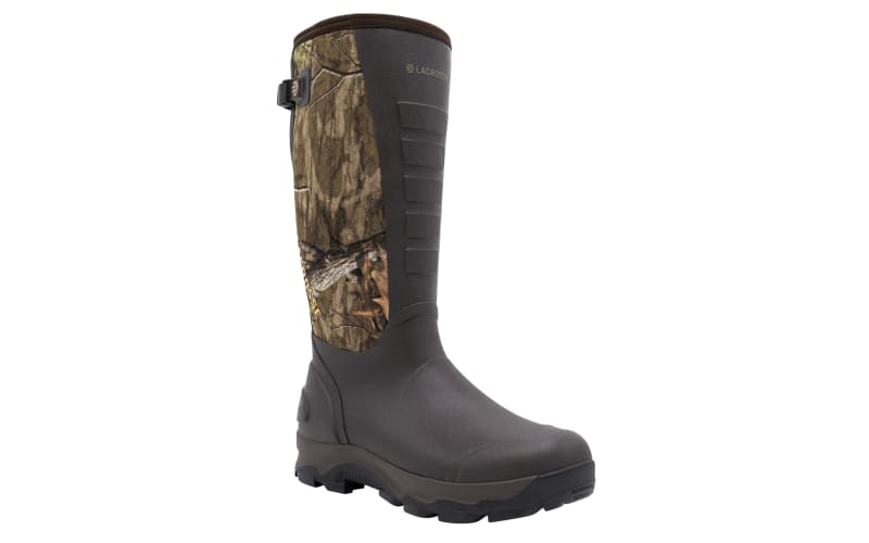 LaCrosse Alpha Lite II Waterproof Rubber Boots for Men-Mossy Oak Country Roots