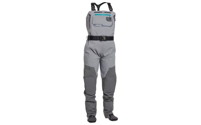 Orvis Pro Breathable Stocking-Foot Chest Waders for Ladies-Shadow