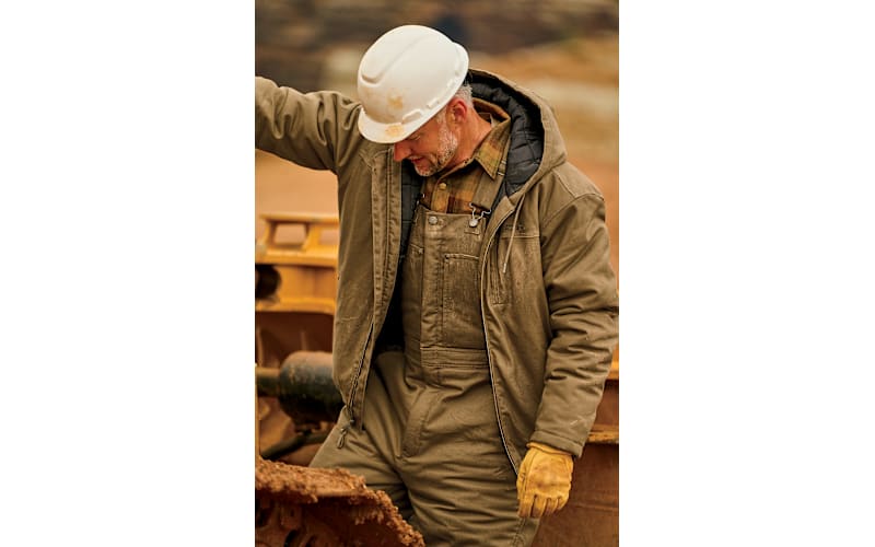 RedHead Pro Series Insulated Canvas Hooded Work Jacket for Men