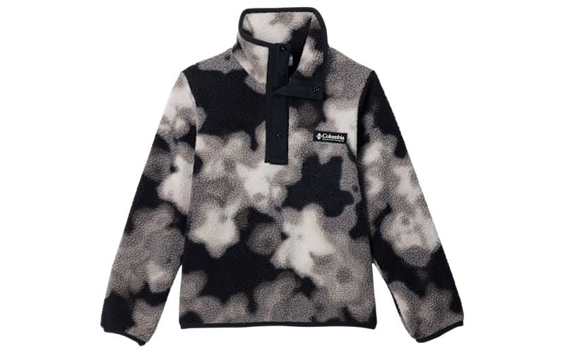 Columbia Helvetia II Printed Fleece Half-Snap Pullover for Kids