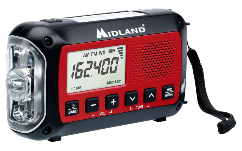 Midland ER40 Emergency Crank Weather Radio