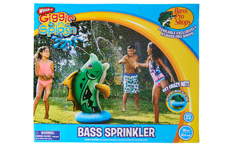 Bass Pro Shops Giggle 'n' Splash Bass Sprinkler | Mack's Prairie Wings