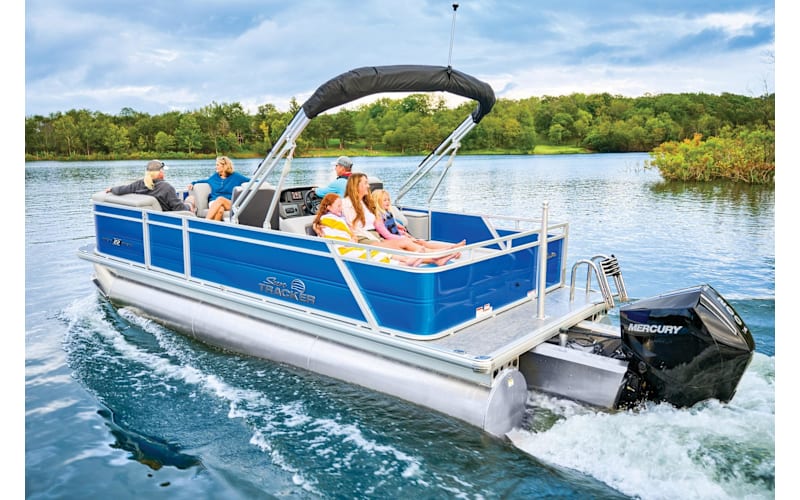 2027 SUN TRACKER PARTY BARGE 22 RF XP3 | Mack's Prairie Wings