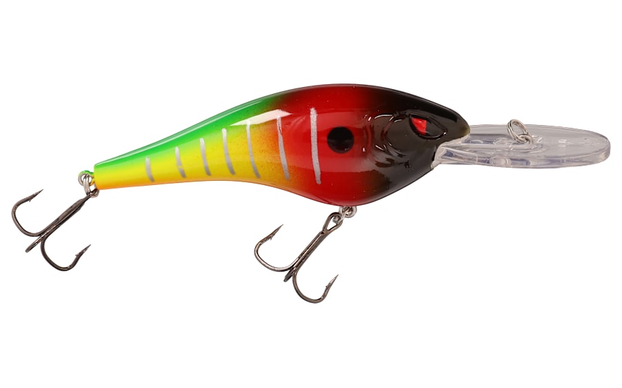 Bass Pro Shops Mean Eye Hybrid Shad Crankbait – 3-1/2′ – Chartreuse/Pearl