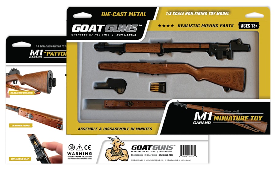 GoatGuns Miniature M1 Garand Diecast Gun Model | Cabela's