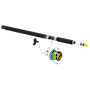 Bass Pro Shops King Kat Rod and Reel Spinning Combo