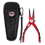 Offshore Angler Aluminum Pliers with Nylon Sheath-Red