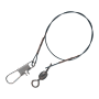 Nylon-Coated Wire Leaders-Black