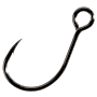 VMC Inline Single 1X Hook-Coastal Black