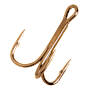 Eagle Claw Lazer Sharp L774 4X Treble Hook-Bronze
