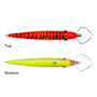MirrOlure Deep 25'+ Diver 111MR Trolling Lure-Orange Chartreuse Mackerel