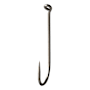 Mustad Heritage Streamer 2X-Strong Fly Hook Model R73AP-Gun Metal Matte