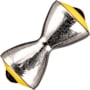 White River Fly Shop Brass Hourglass Eyes-Yellow Eye