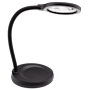 Carson DeskBrite 300 LED Magnifier and Desk Lamp-Black