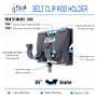 O'Pros 3rd Hand Rod Holder-Black