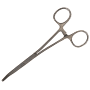 White River Fly Shop Curved-Nose Forceps-Black