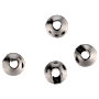 Wapsi Tungsten Slot Beads-Black Nickel