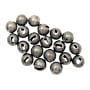 Montana Fly Company Slotted Tungsten Beads 20-Pack-Black Nickel