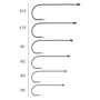 Montana Fly Company 7050 Wide Gap Streamer Fly Hook-Black Nickel