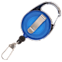 White River Fly Shop Zinger Tape Measure-Blue