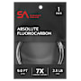 Scientific Anglers Absolute Fluorocarbon Tapered Leader-Clear