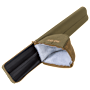 White River Fly Shop Double Fly Rod and Reel Case-Green/Tan