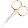 White River Fly Shop Fly-Tying Scissors-Gold/Silver