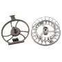 White River Fly Shop LUNE Fly Reel-Pewter/Silver