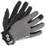Glacier Glove Slit Finger Neoprene Fishing Gloves-Black/Gray