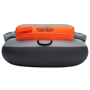White River Fly Shop Lost Lake Round Float Tube-Gray/Orange
